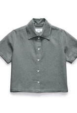 Anian - The Haro Crop Shirt - Seafoam