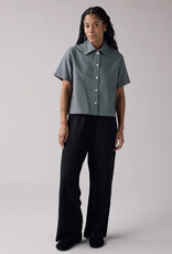 Anian - The Haro Crop Shirt - Seafoam