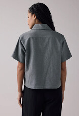 Anian - The Haro Crop Shirt - Seafoam