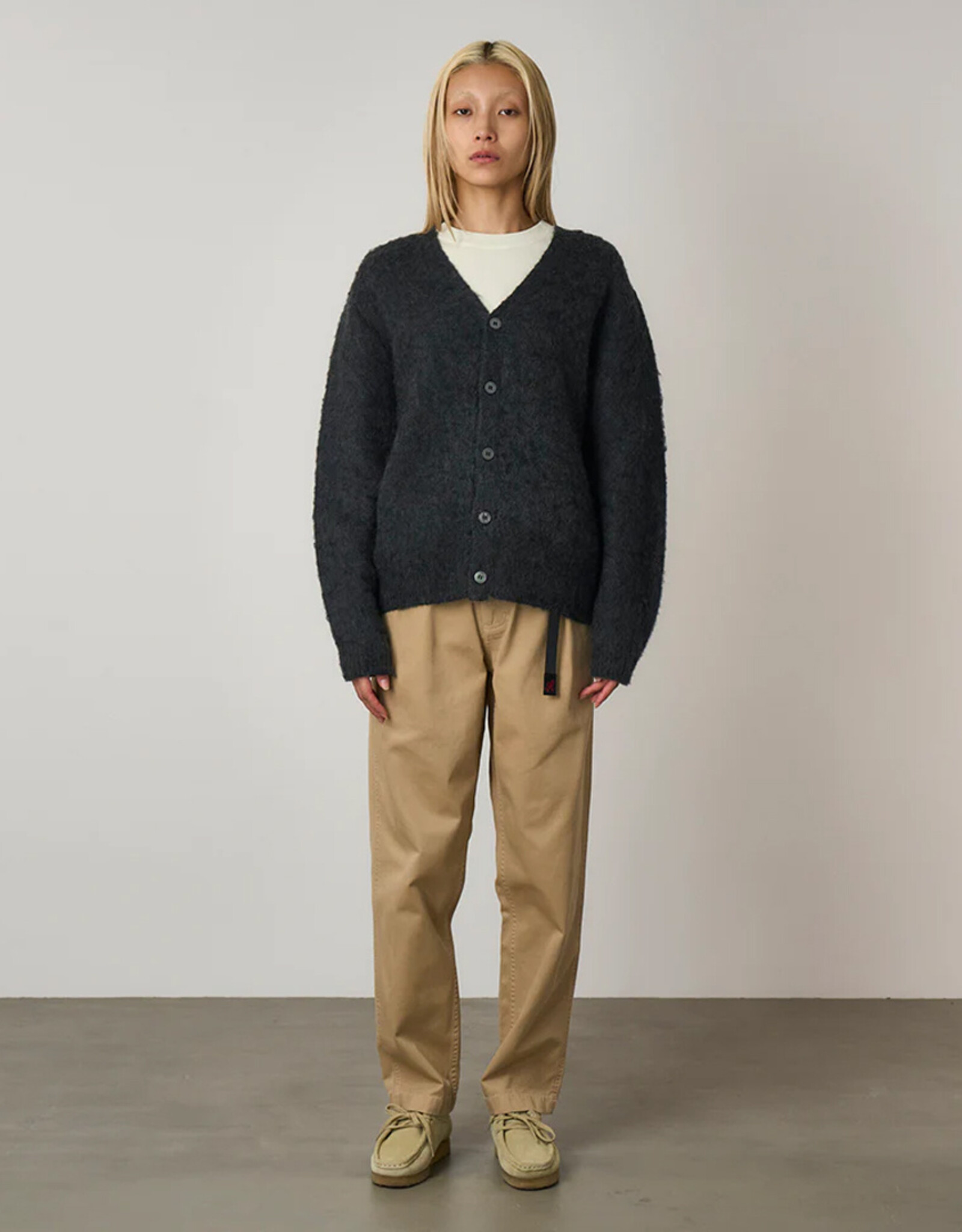 Gramicci - Mohair Cardigan - Charcoal