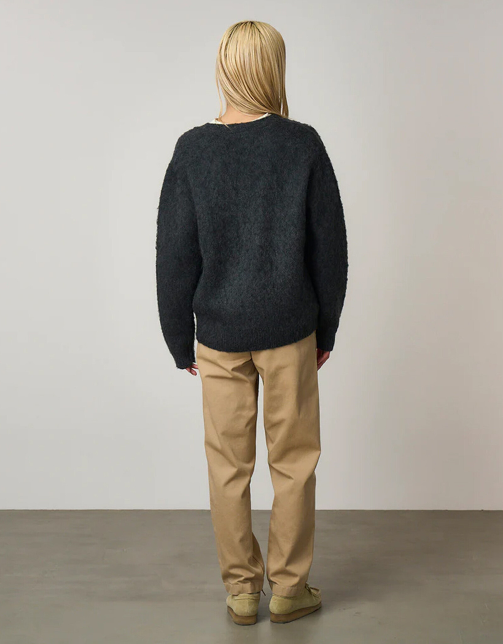 Gramicci - Mohair Cardigan - Charcoal