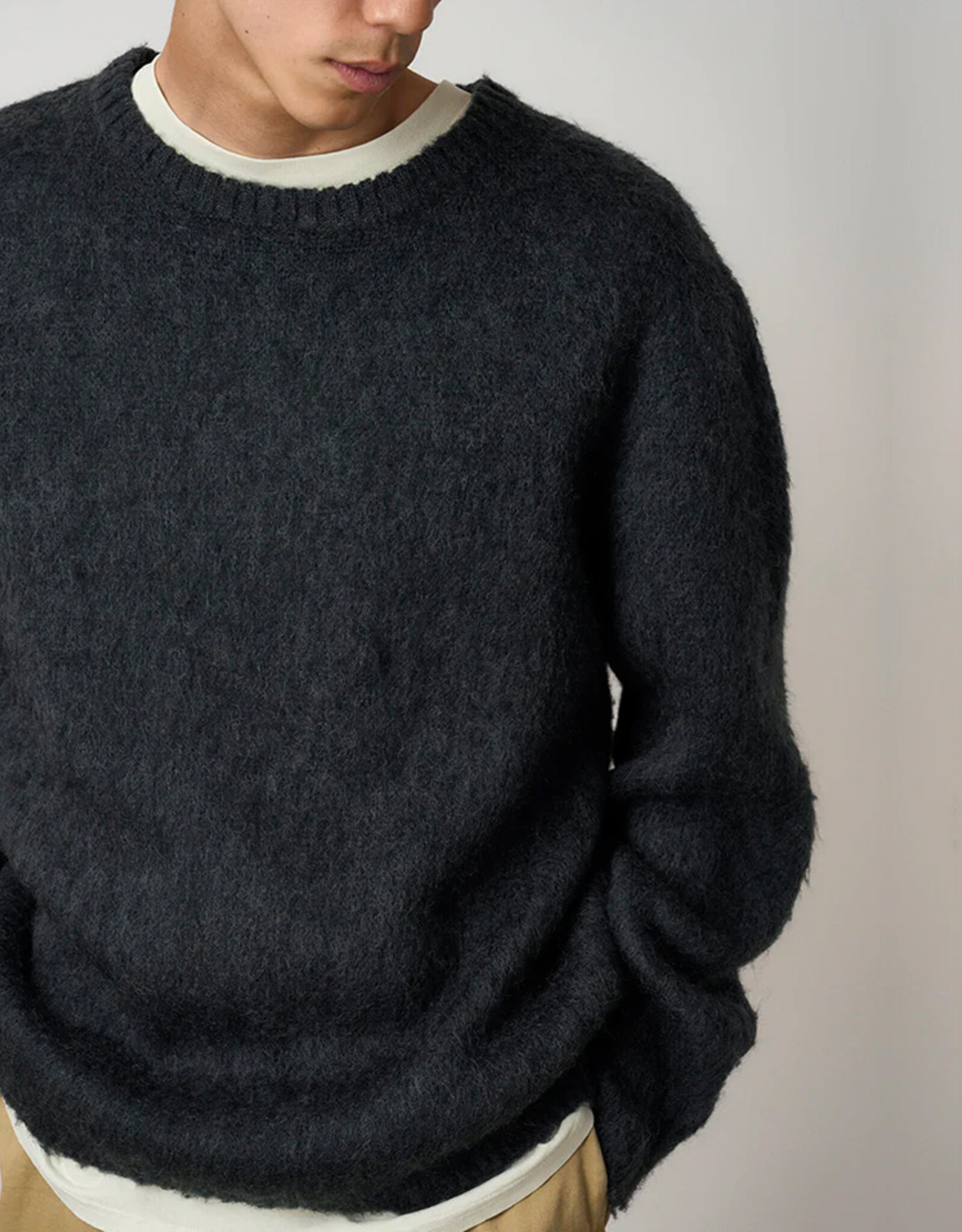 Gramicci - Mohair Sweater - Charcoal