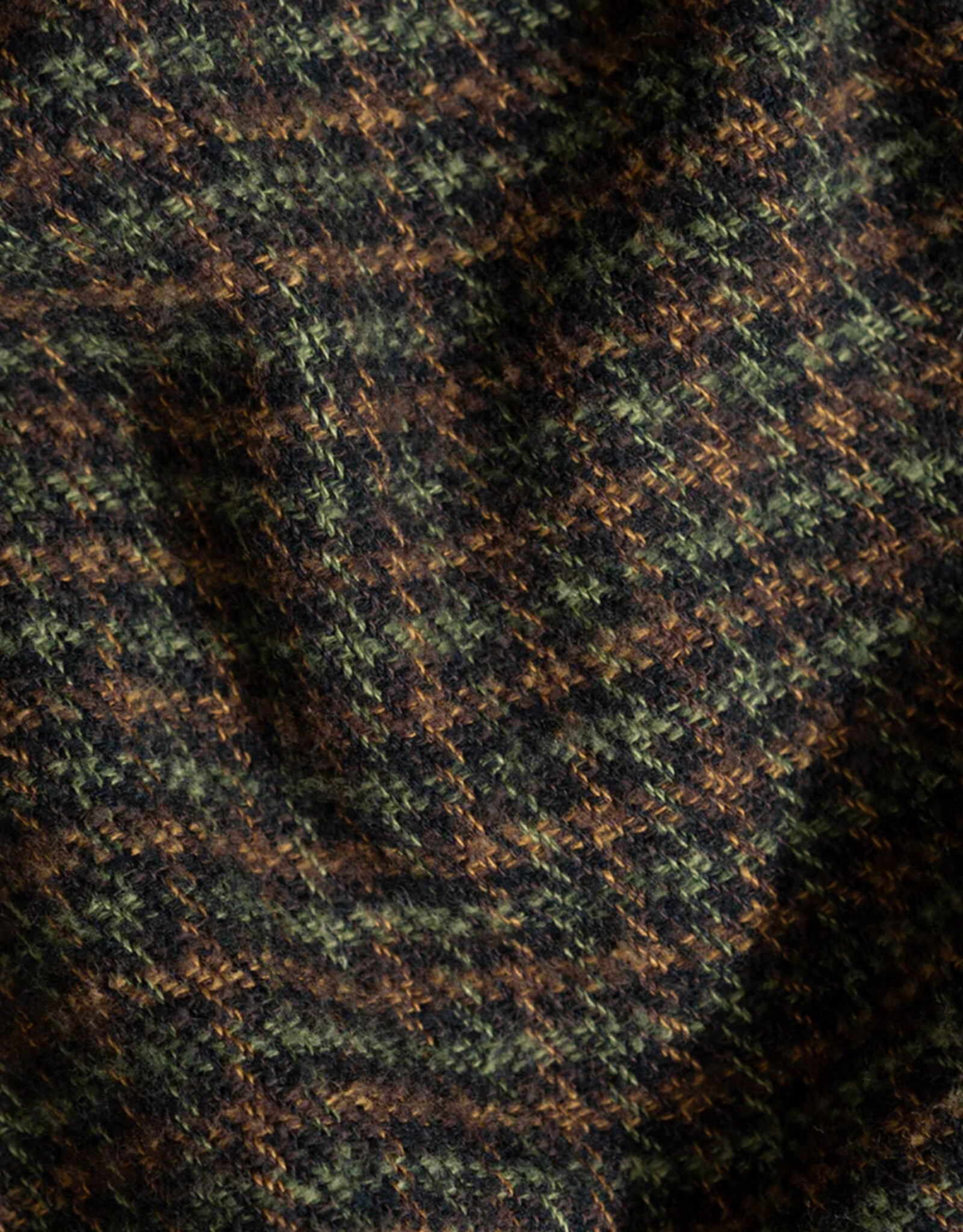 Edmmond Studios - Crosswords Shirt - Plain Chocolat