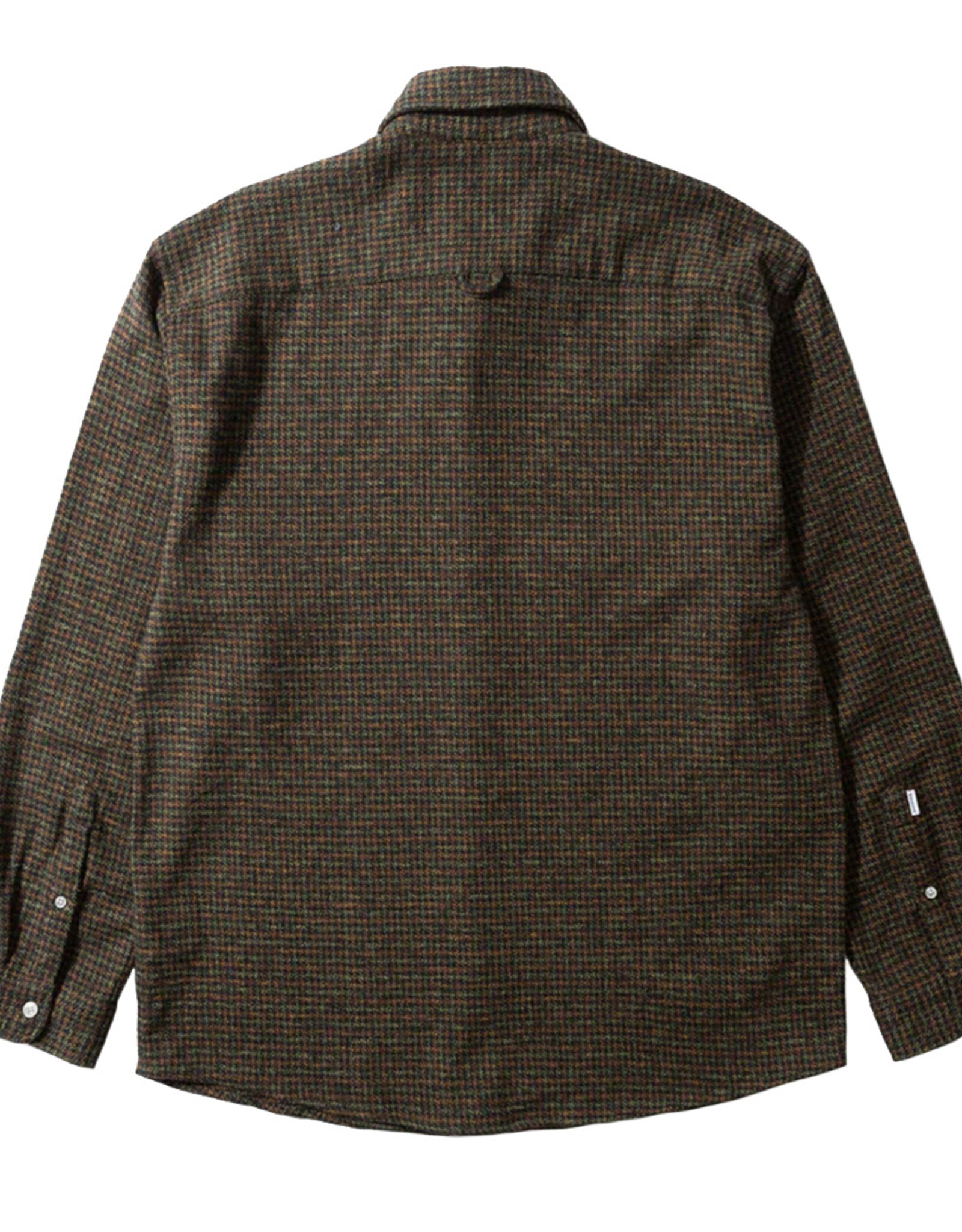 Edmmond Studios - Crosswords Shirt - Plain Chocolat