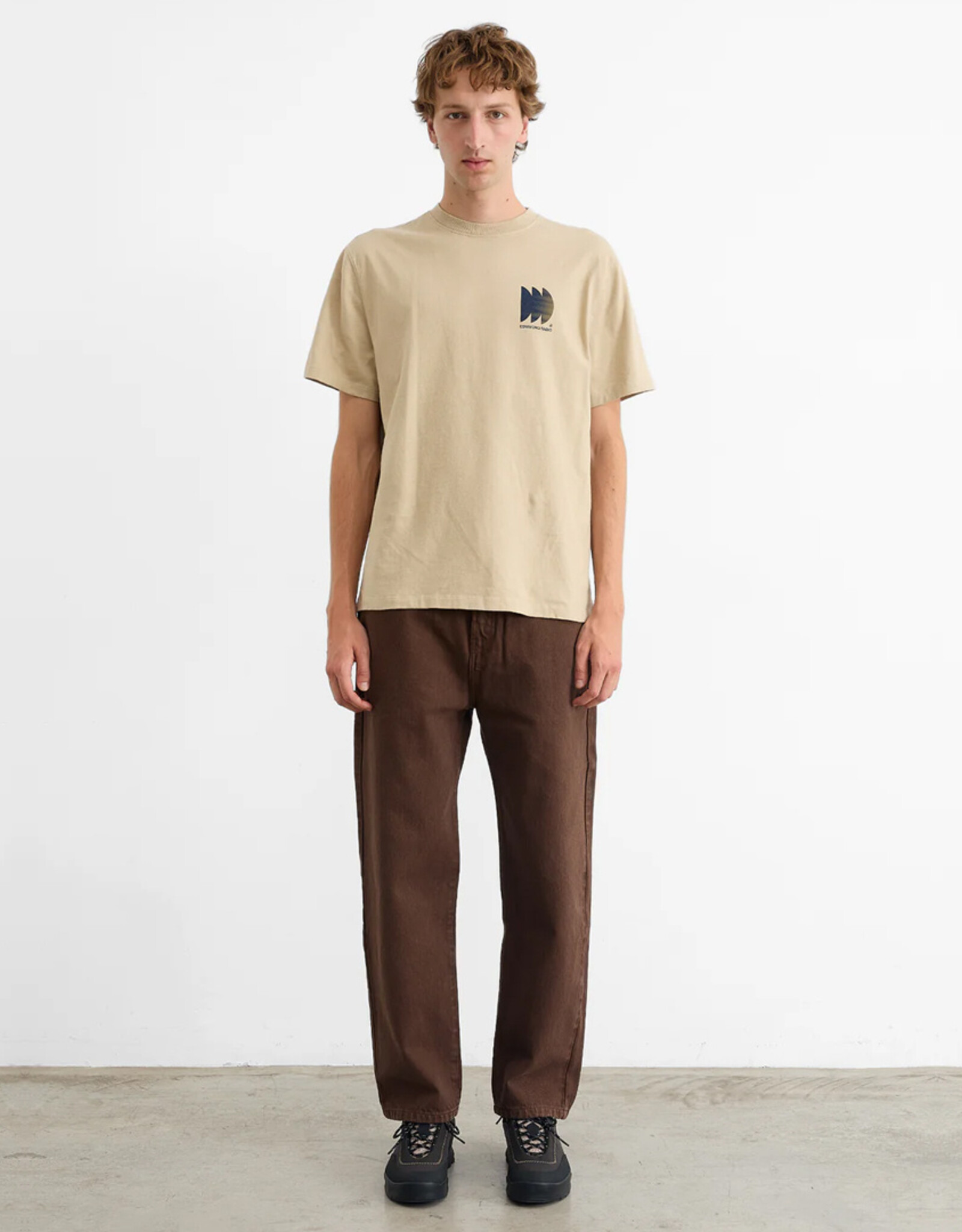 Edmmond Studios - Radio t-shirt - Plain Tan