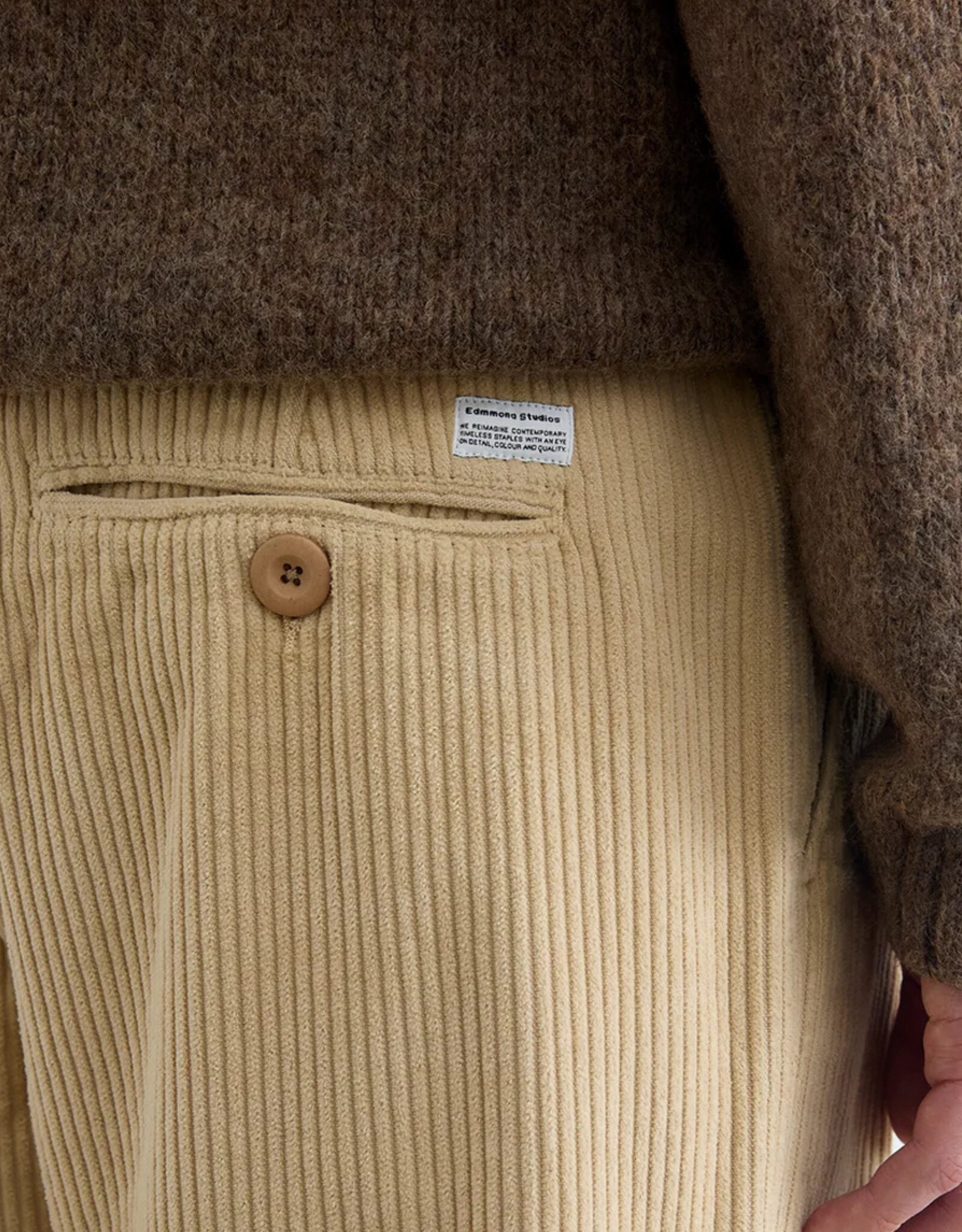 Edmmond Studios - Glasgow Sweater - Chocolate