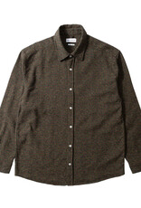 Edmmond Studios - Crosswords Shirt - Plain Chocolat