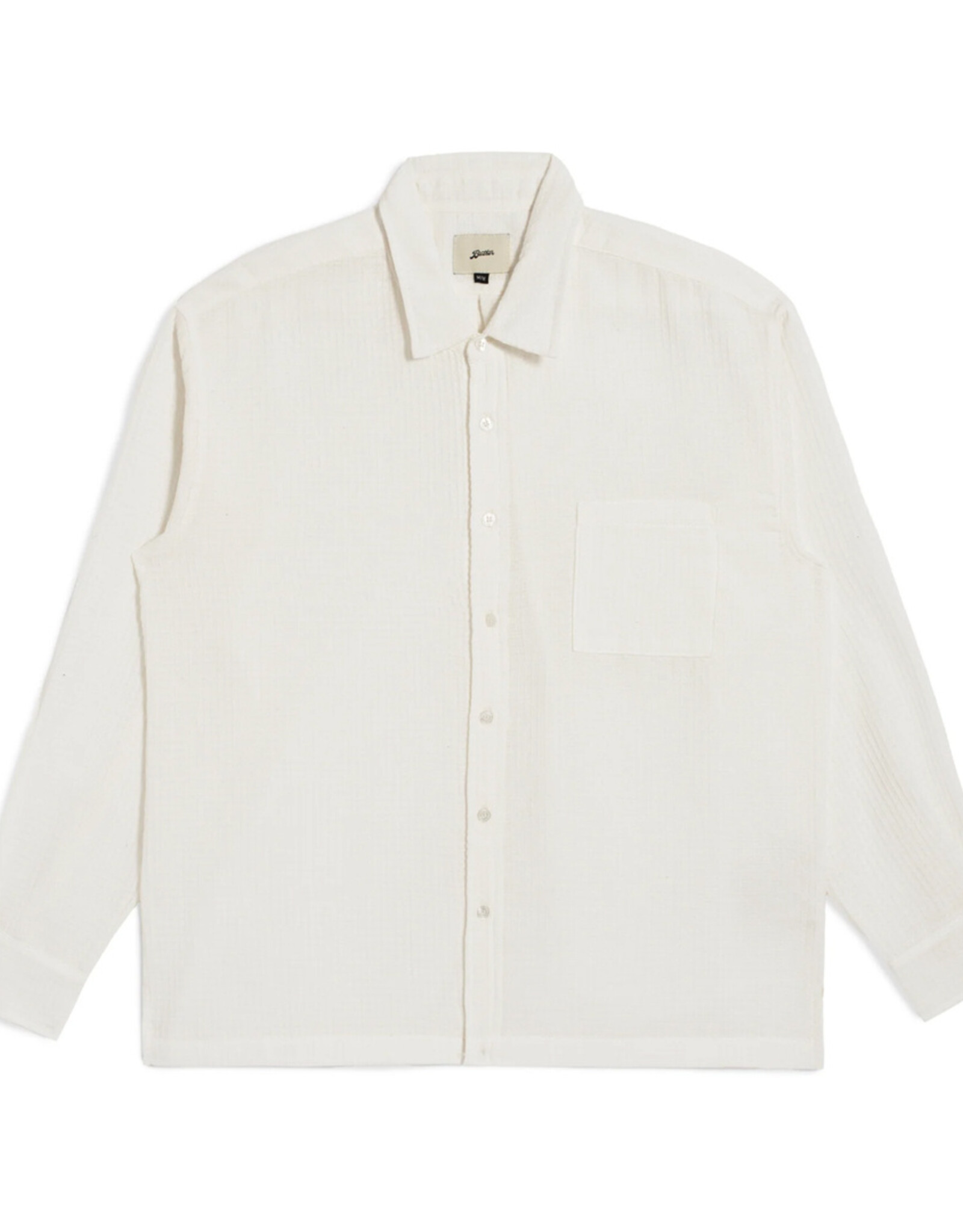 Bather - Waffle Leisure Shirt - White