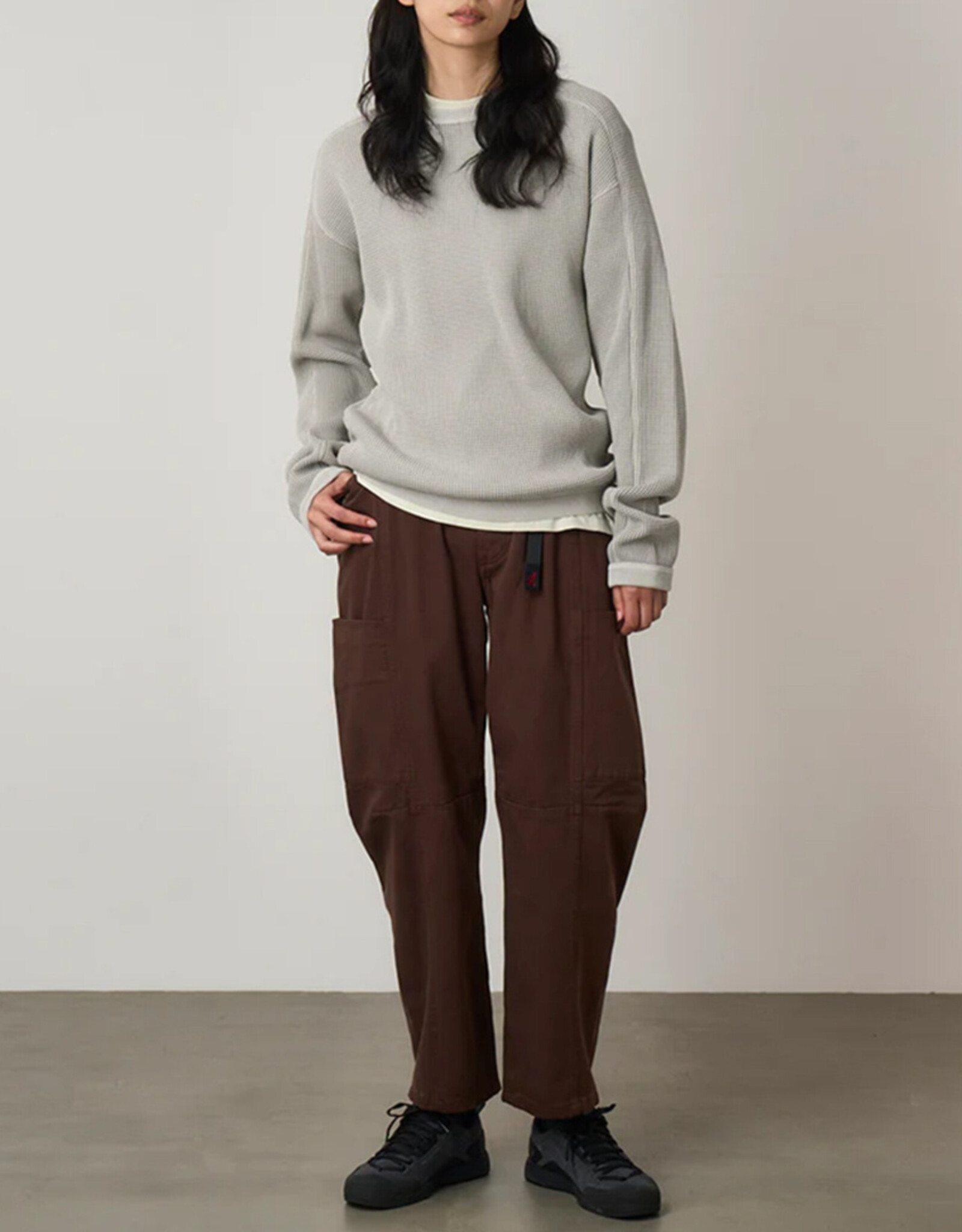 Gramicci - Waffle Crew - Pewter