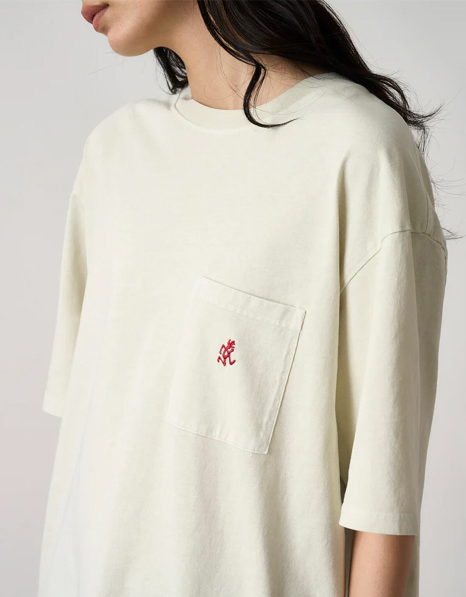 Gramicci - One point Tee Pigm Dye - Nat Pigm