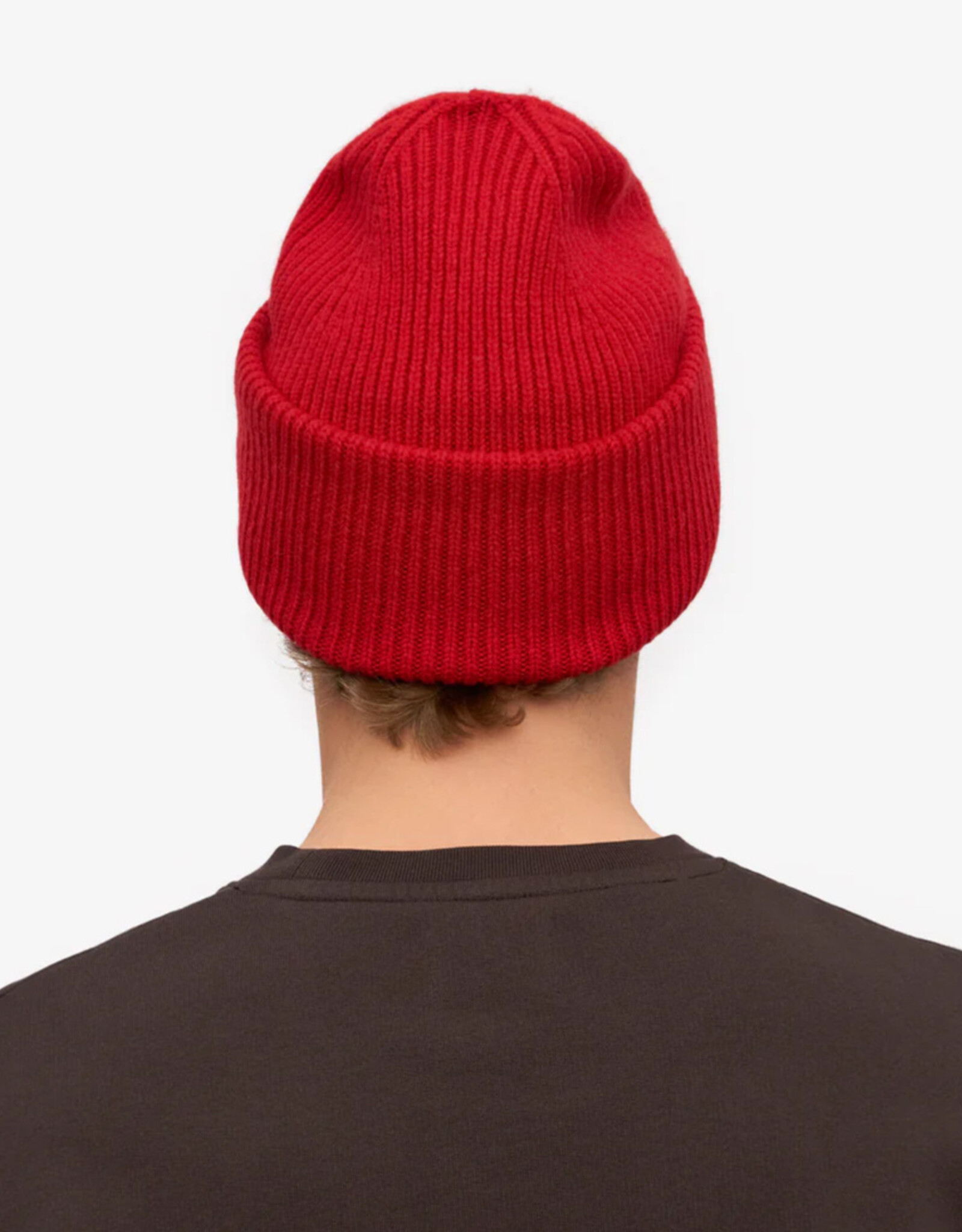 Colorful Standard - Merino Wool Hat  -  Scarlet Red