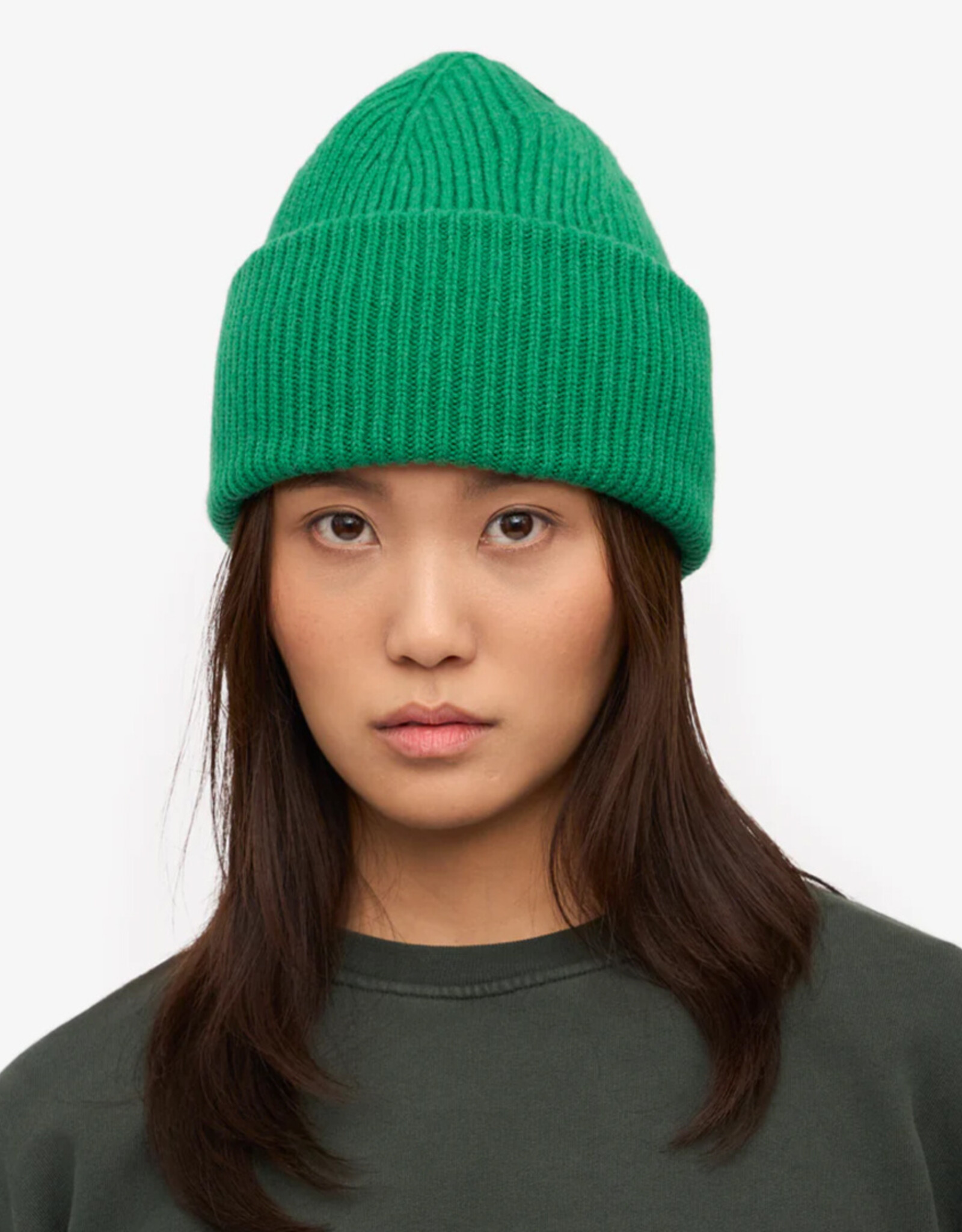 Colorful Standard - Merino Wool Hat  -  Kelly Green