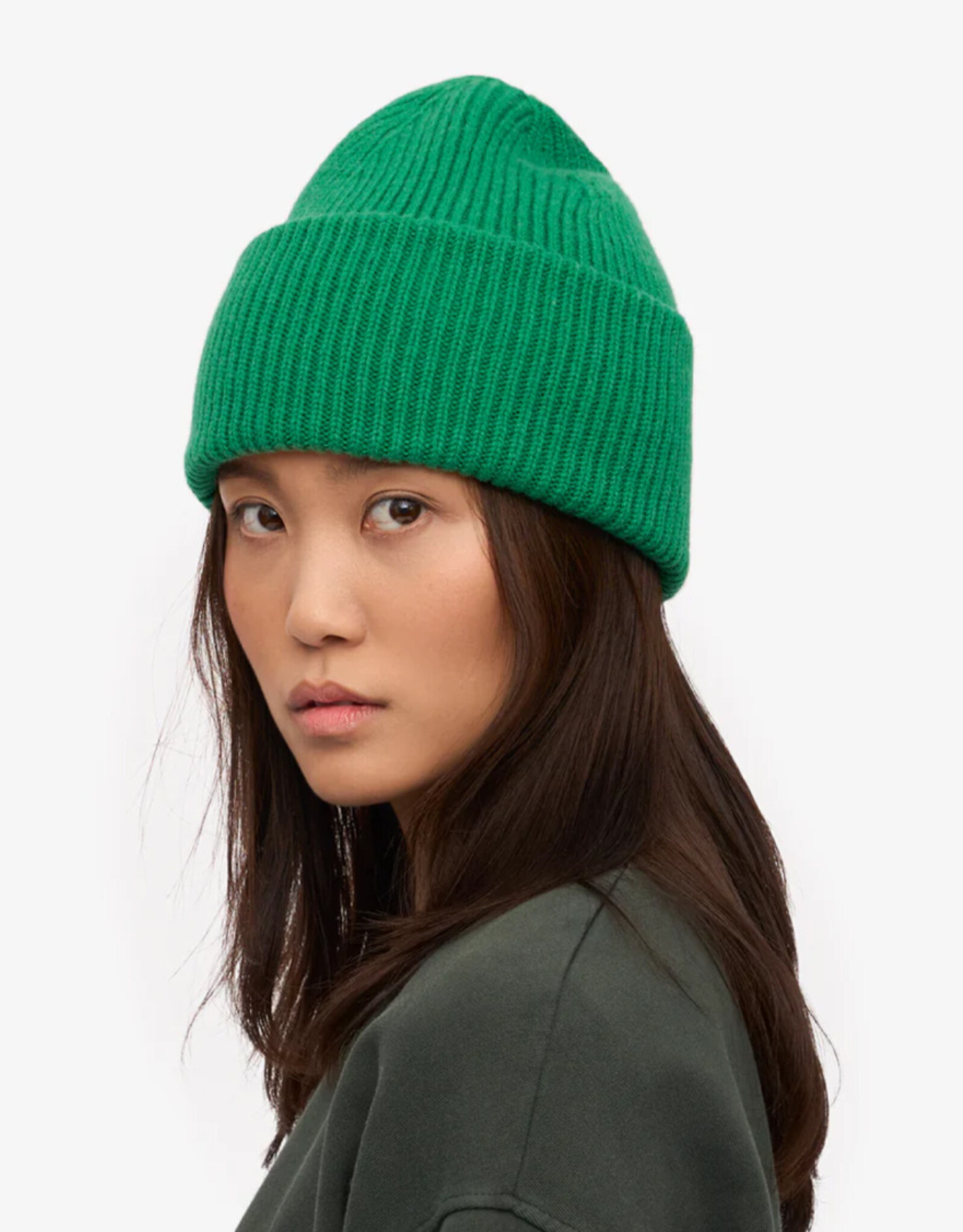 Colorful Standard - Merino Wool Hat  -  Kelly Green