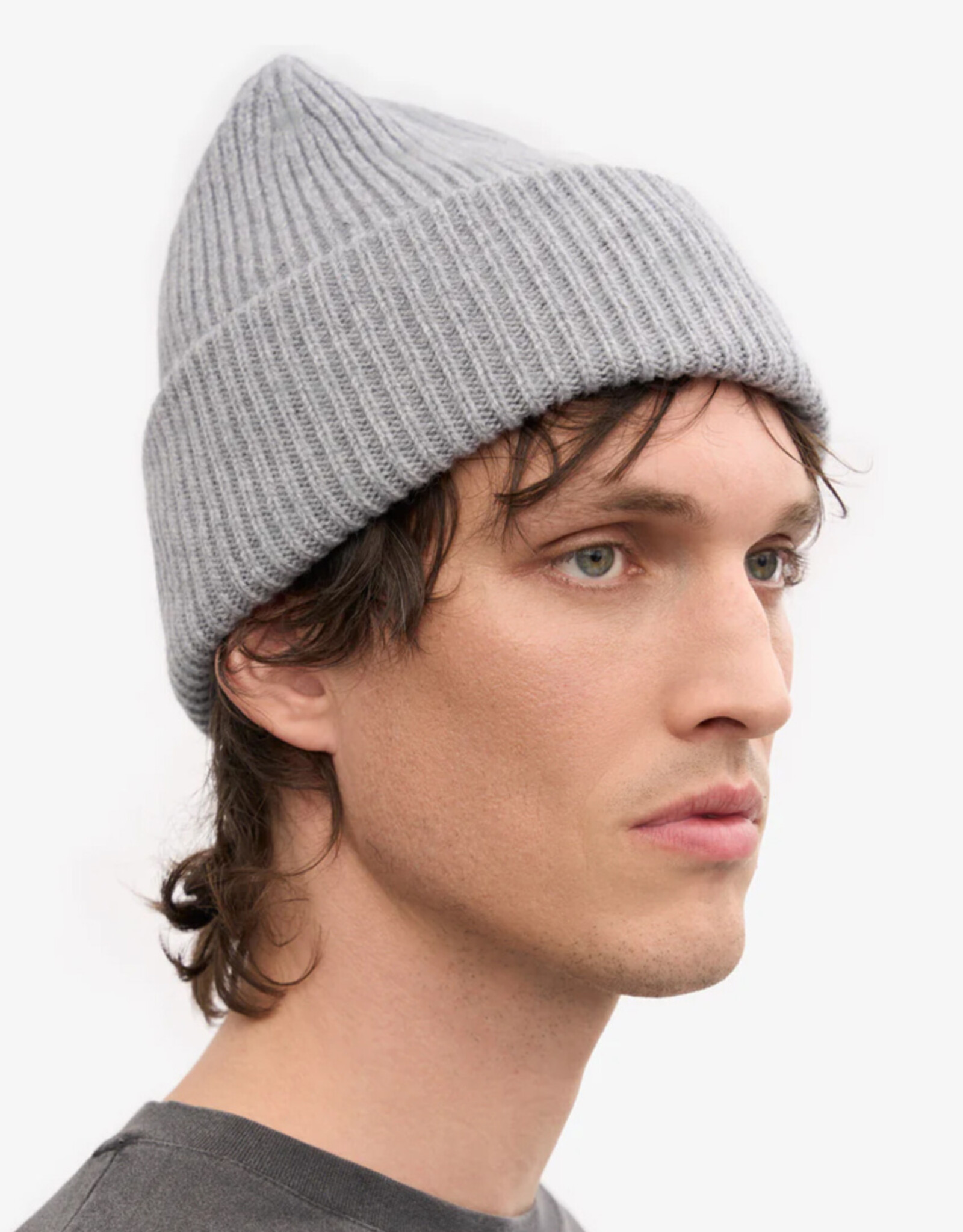 Colorful Standard - Merino Wool Hat  -  Heather Grey