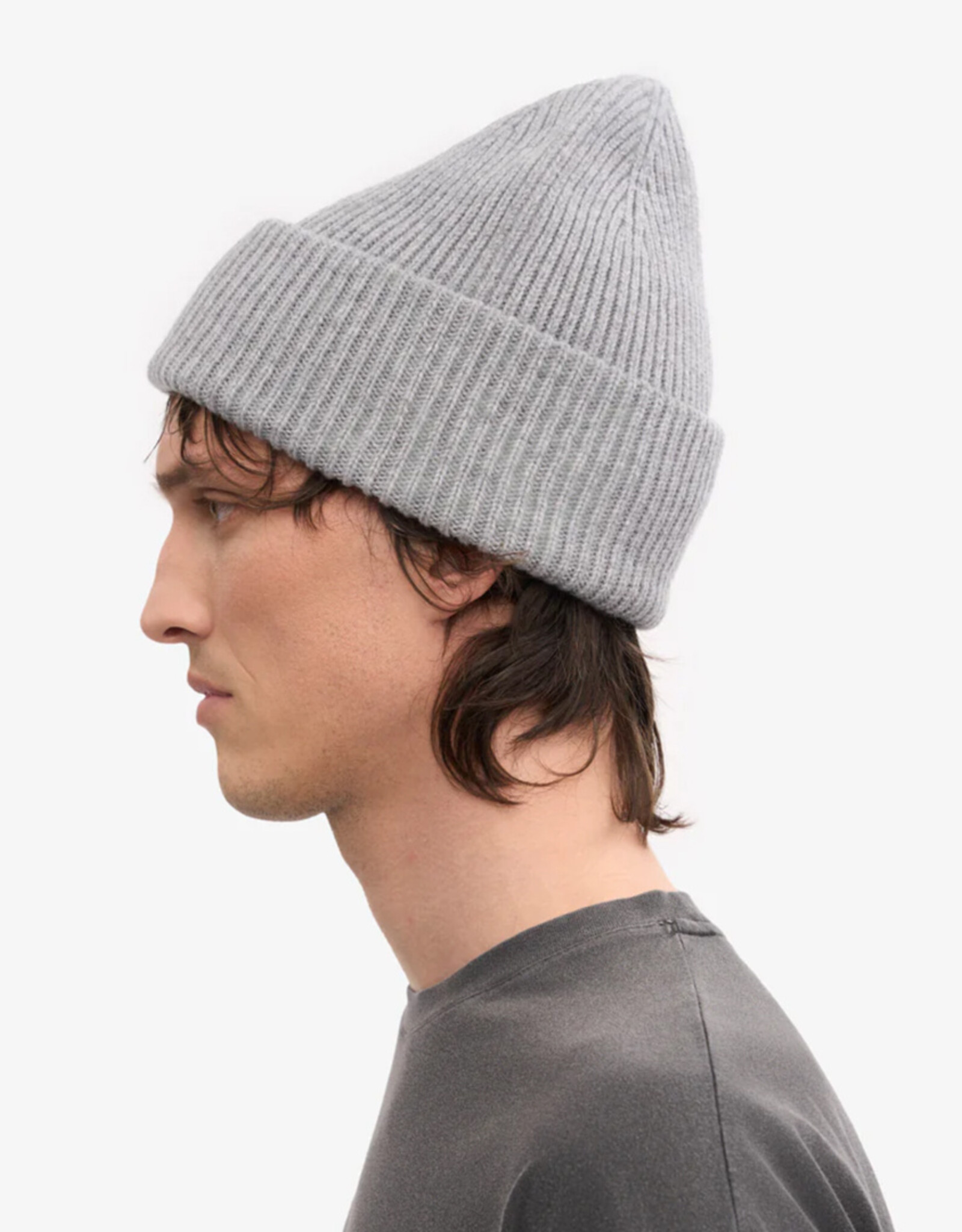 Colorful Standard - Merino Wool Hat  -  Heather Grey