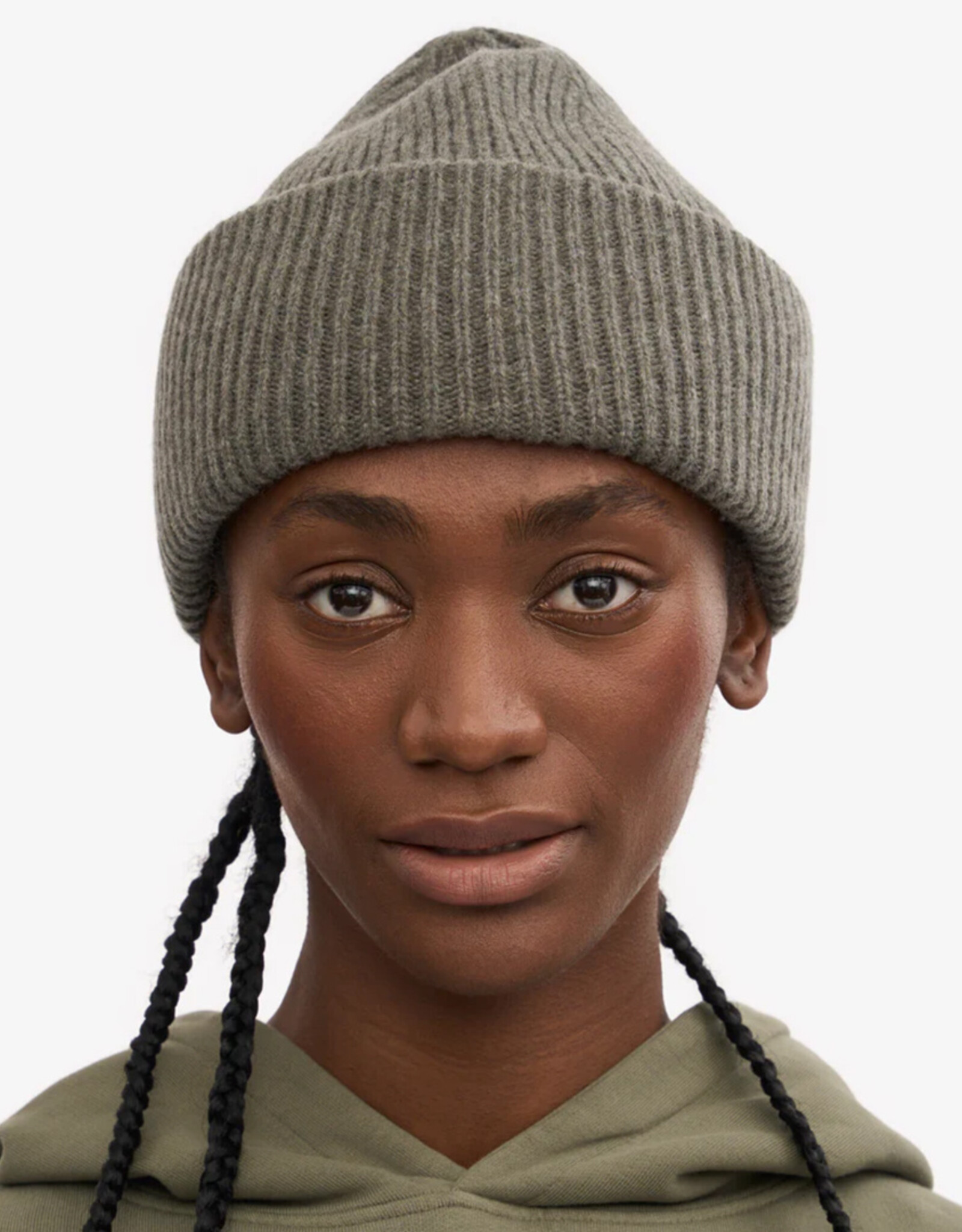 Colorful Standard - Merino Wool Hat  -  Dusty Olive