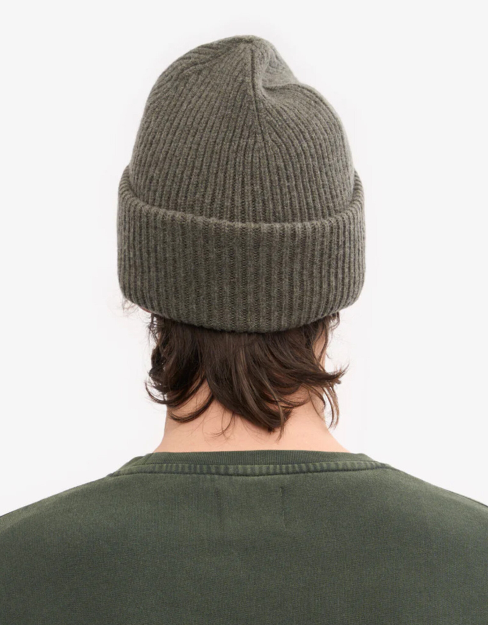 Colorful Standard - Merino Wool Hat  -  Dusty Olive