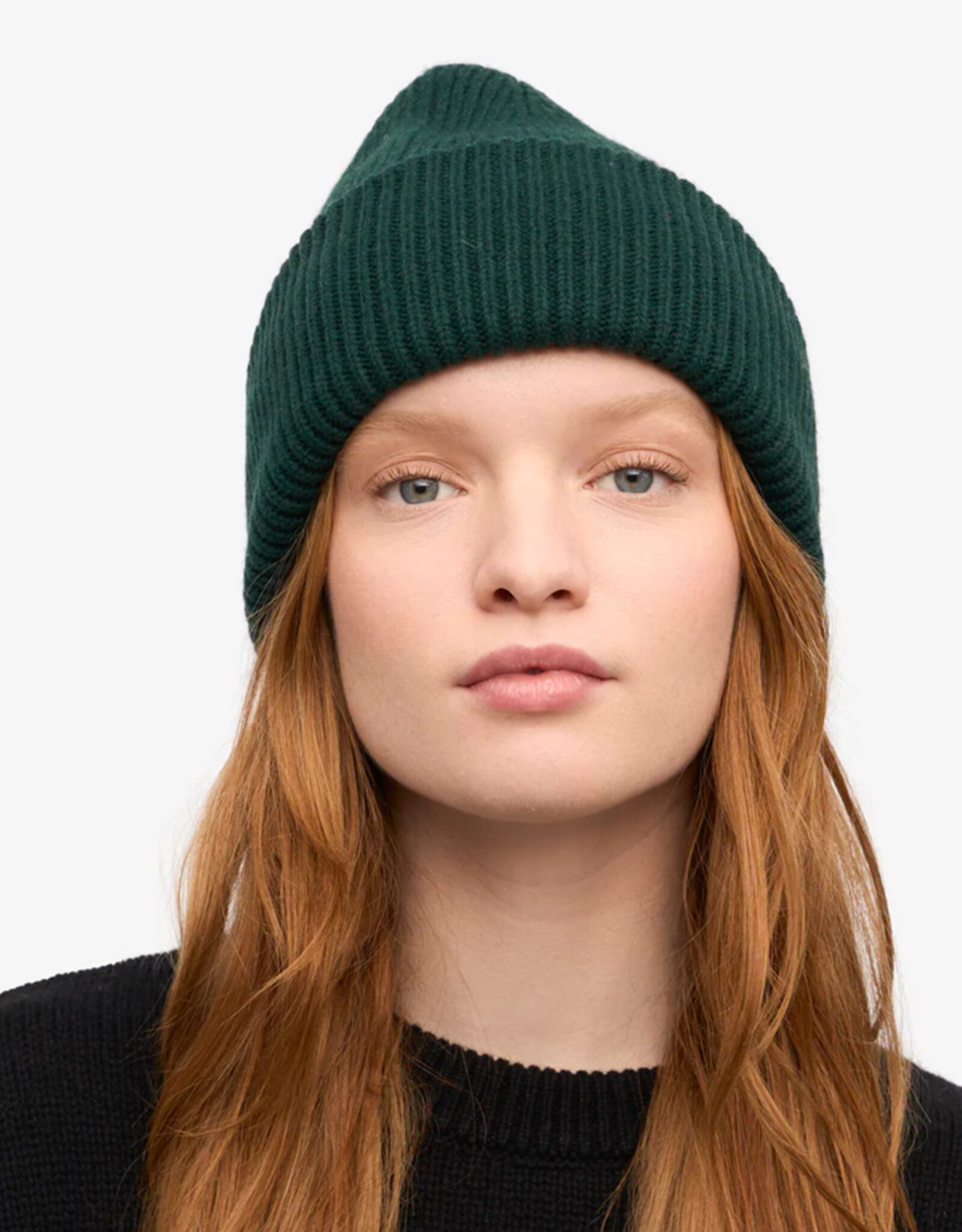Colorful Standard - Merino Wool Hat  -  Emerald Green