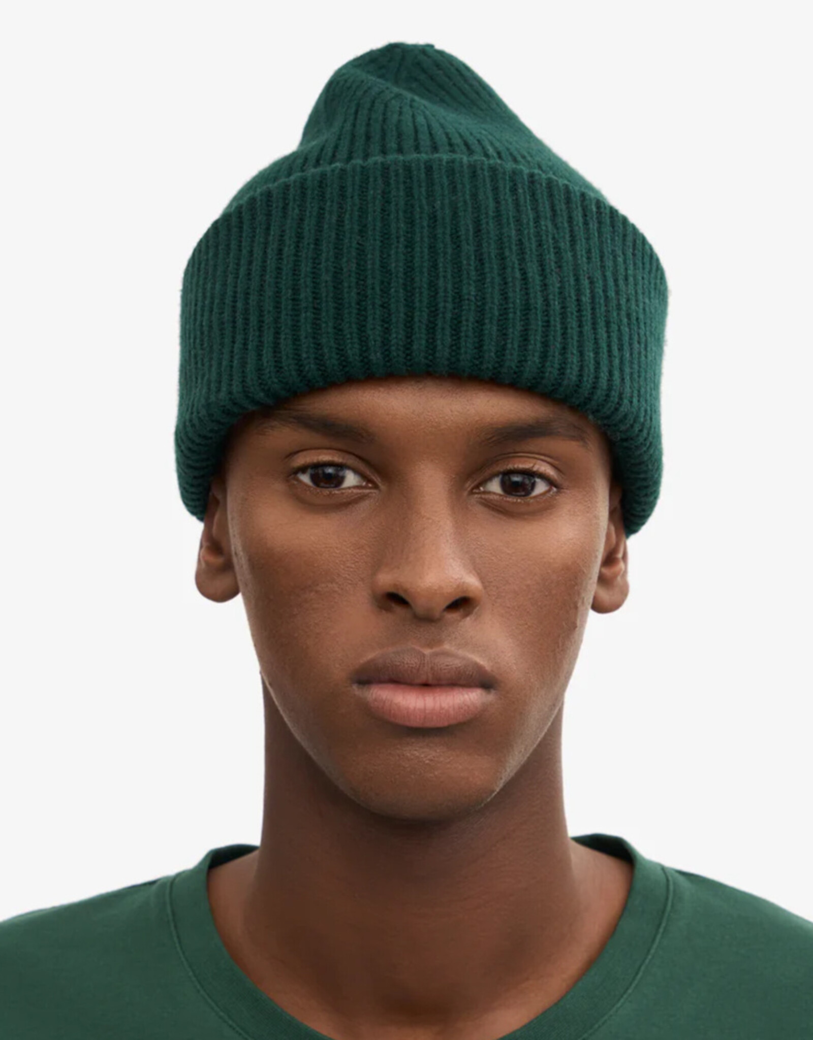 Colorful Standard - Merino Wool Hat  -  Emerald Green