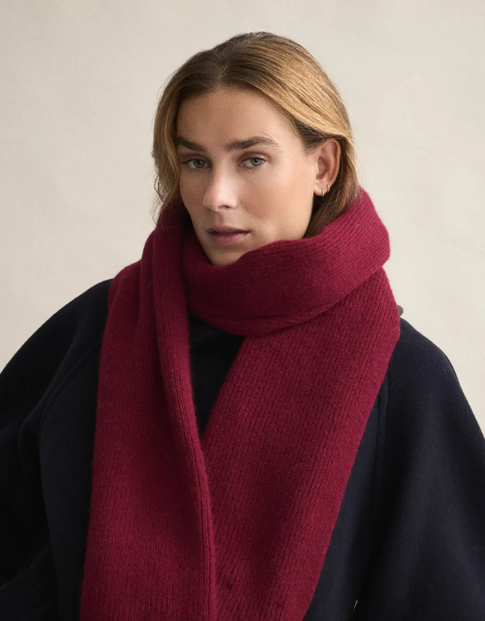 Le Bonnet - Écharpe - Wine