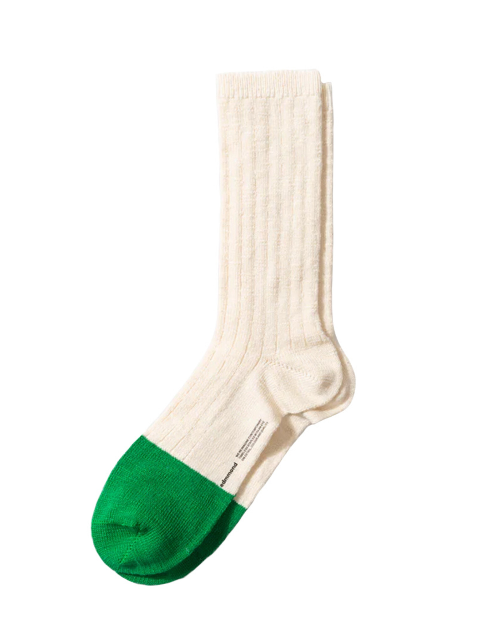 Edmmond - Bicolor Socks - Off White