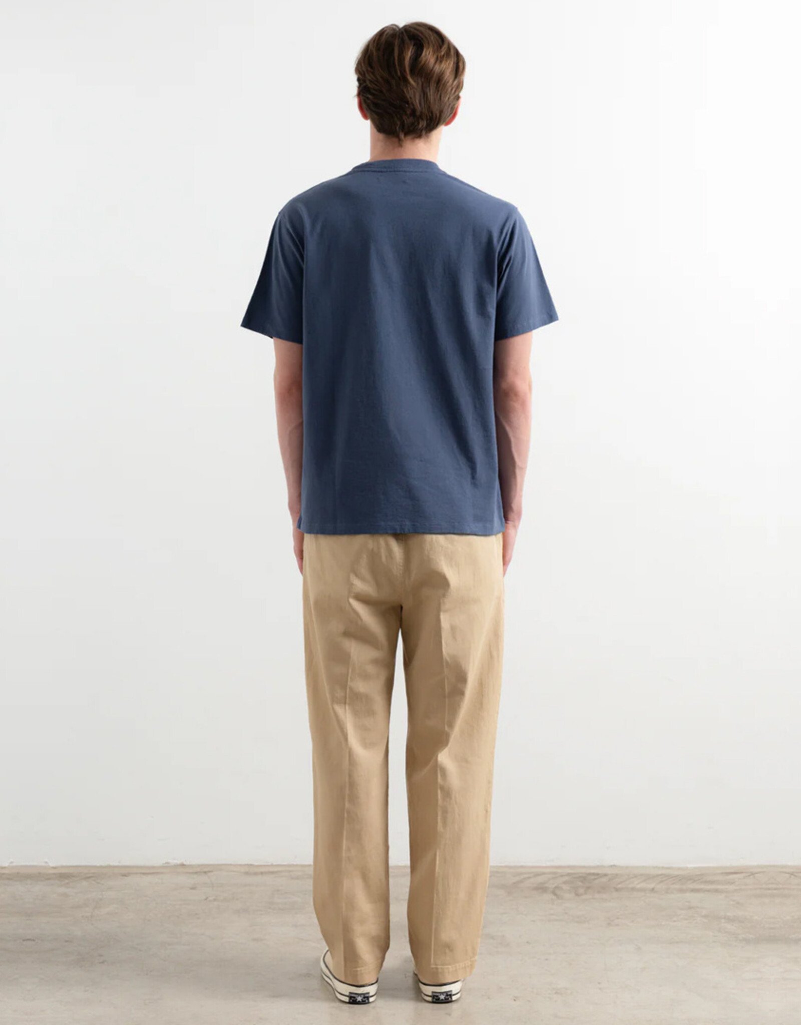 Edmmond - Mini Logo Tee - Blue