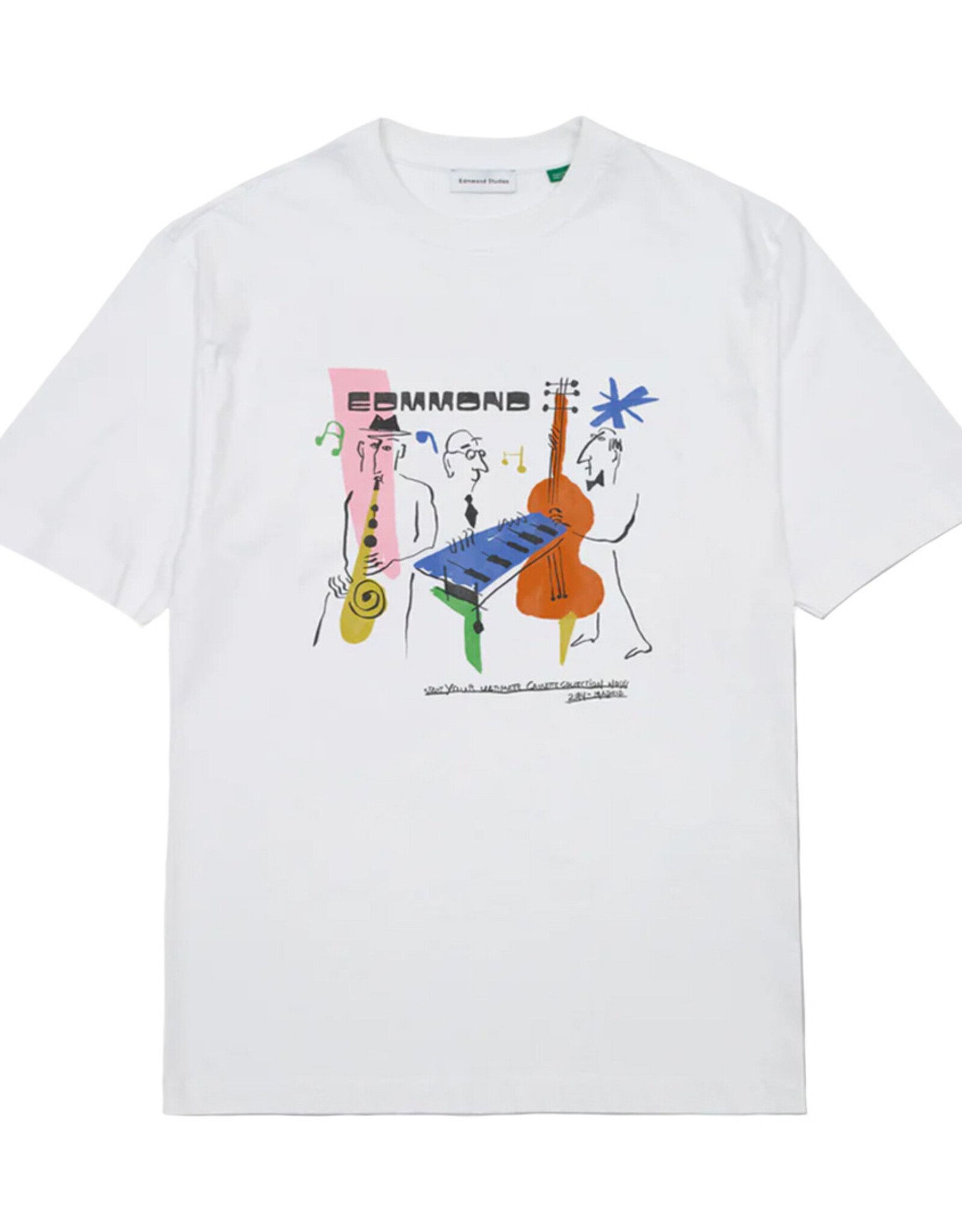 Edmmond - Cassette Tee - White