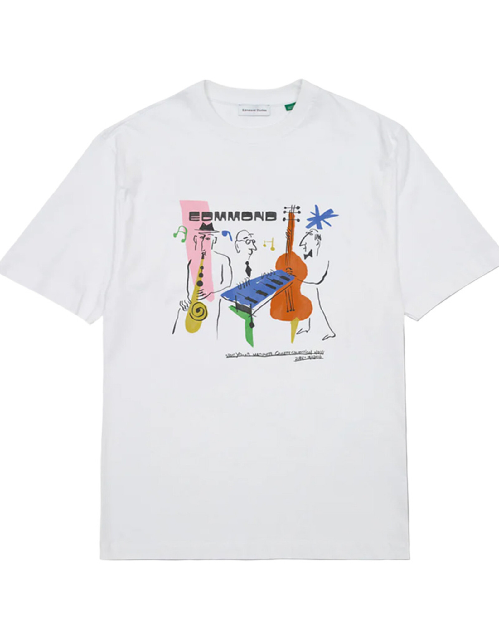 Edmmond - Cassette Tee - White