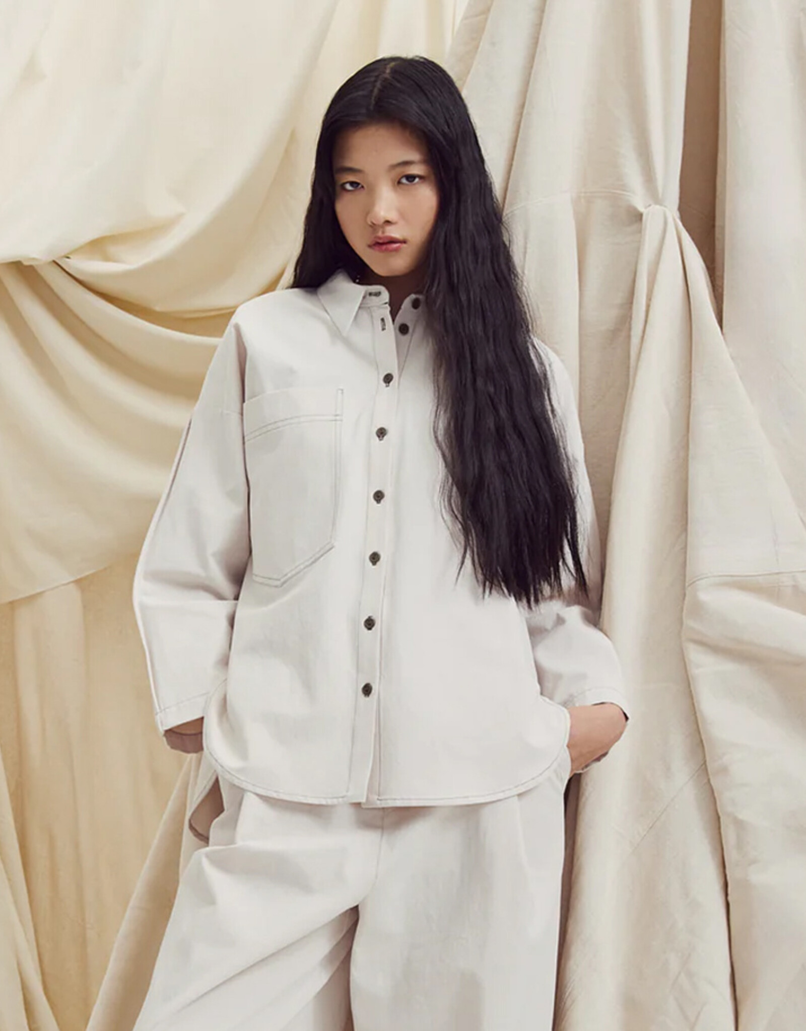 Eve Gravel - Chemise Malabou - Argile