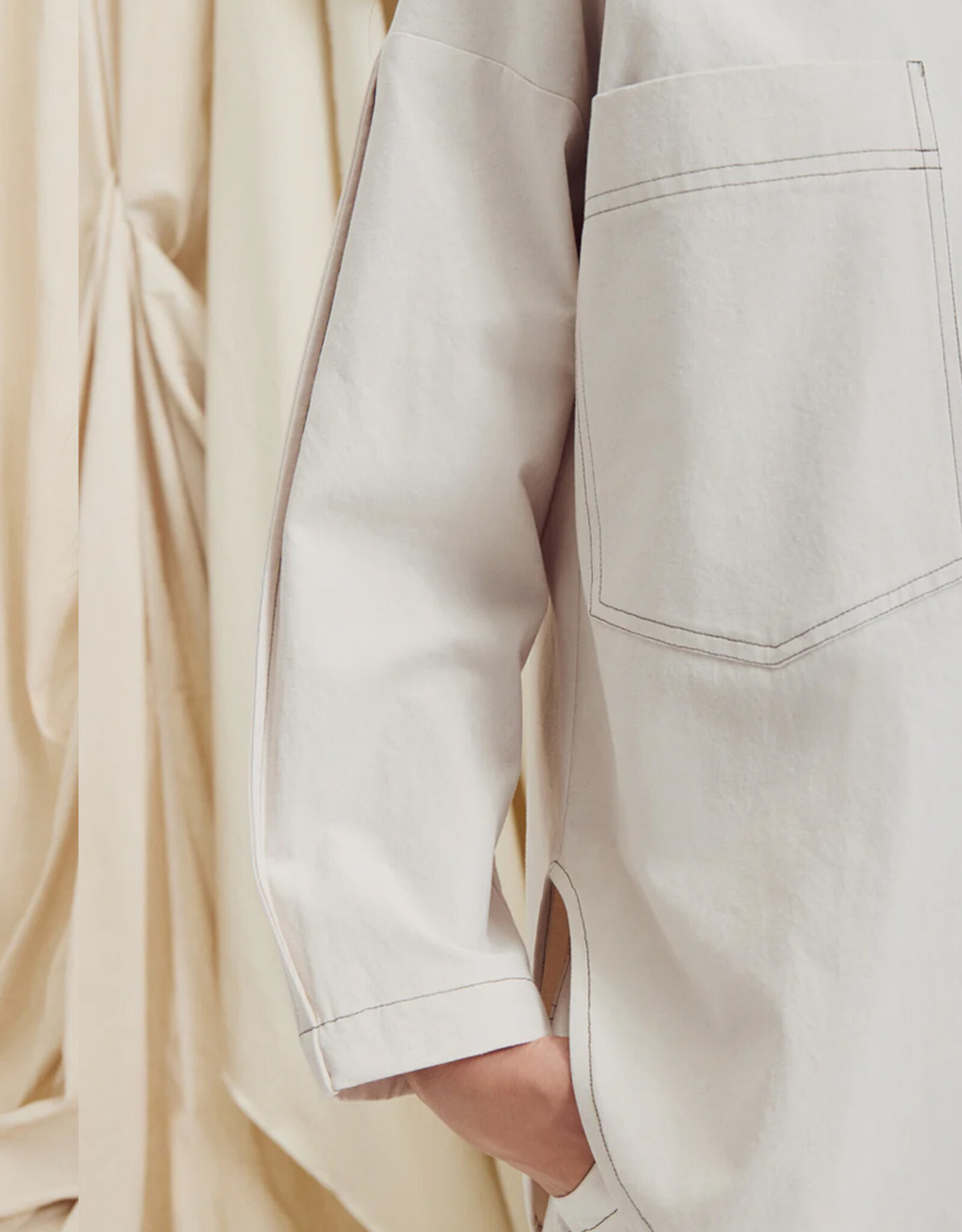 Eve Gravel - Chemise Malabou - Argile