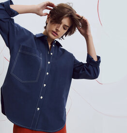 Eve Gravel - Chemise Malabou - Marine