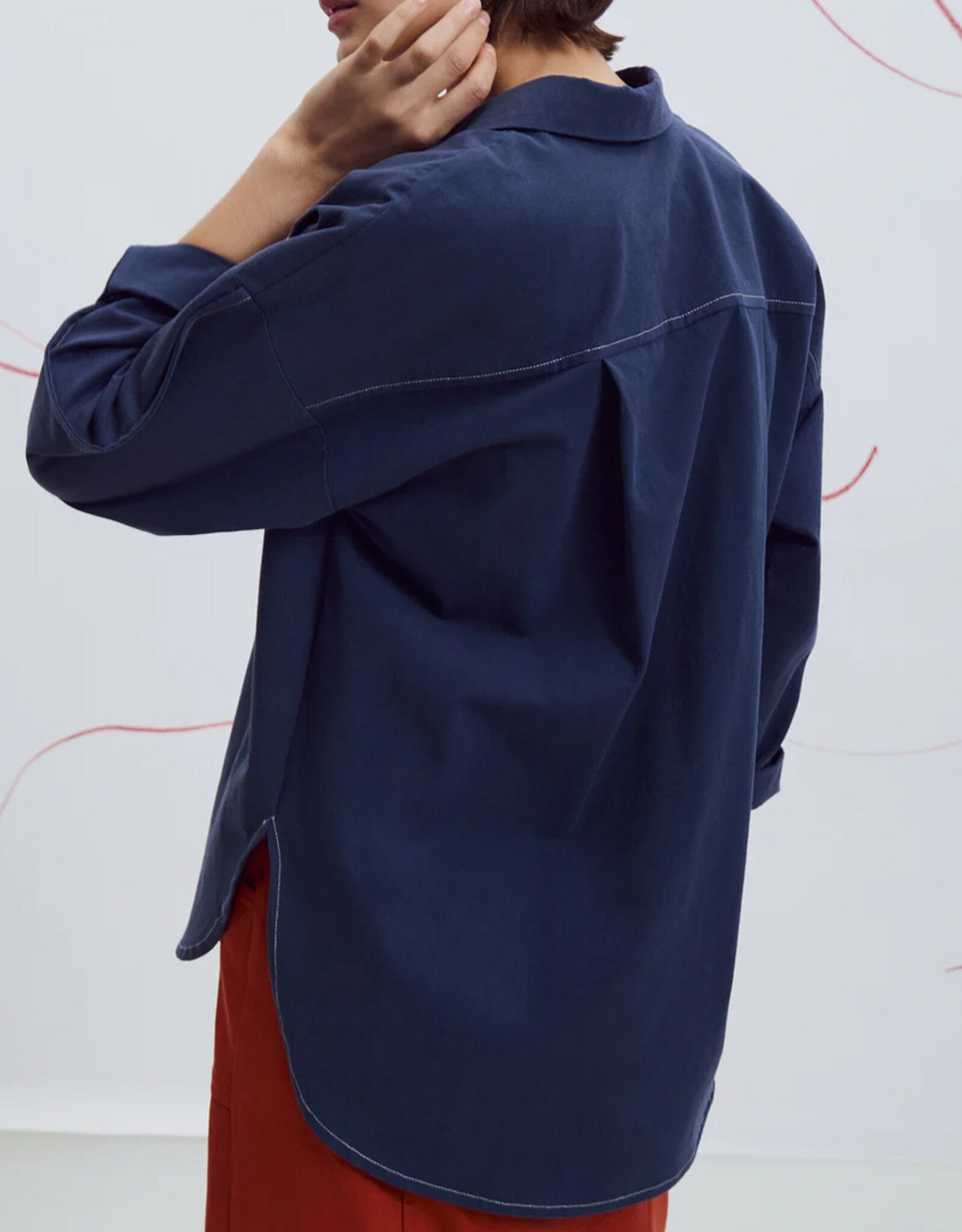 Eve Gravel - Chemise Malabou - Marine