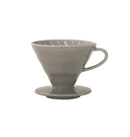 Hario -  V60-02 Dripper - Céramique - Grey