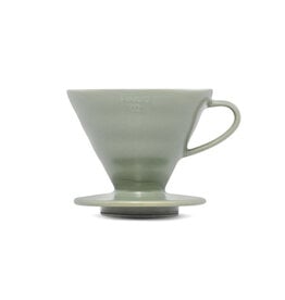 Hario -  V60-02 Dripper - Céramique - Oil Green