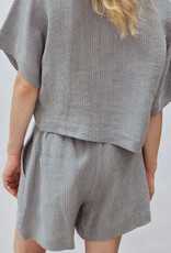 Eve Gravel - Short Conrad - Rayure Bleue