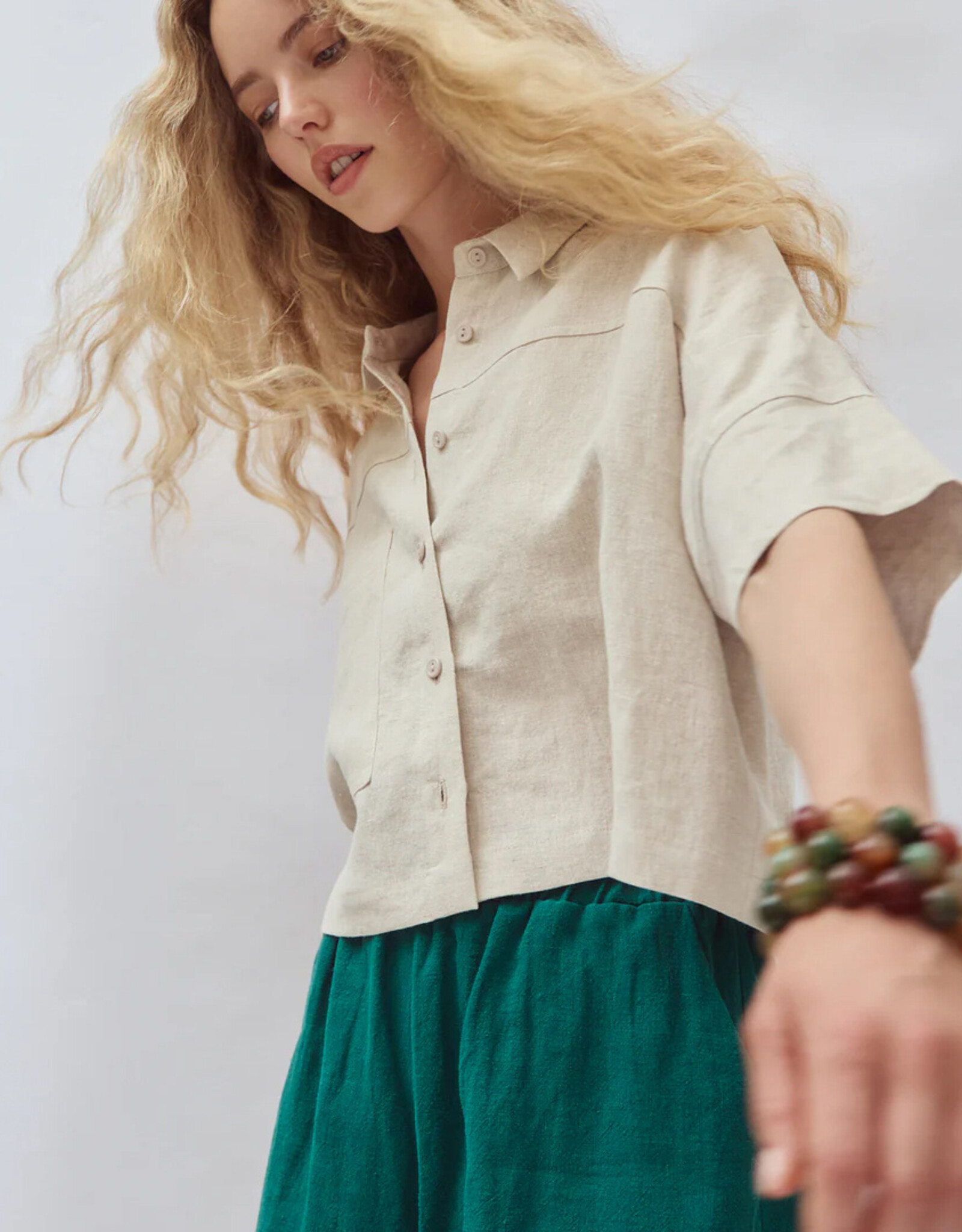 Eve Gravel - Chemise Tara - Céréales