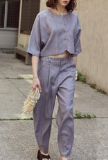 Eve Gravel - Pantalon Kai - Violet Cendré