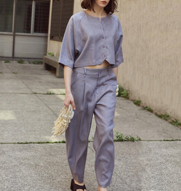 Eve Gravel - Pantalon Kai - Violet Cendré
