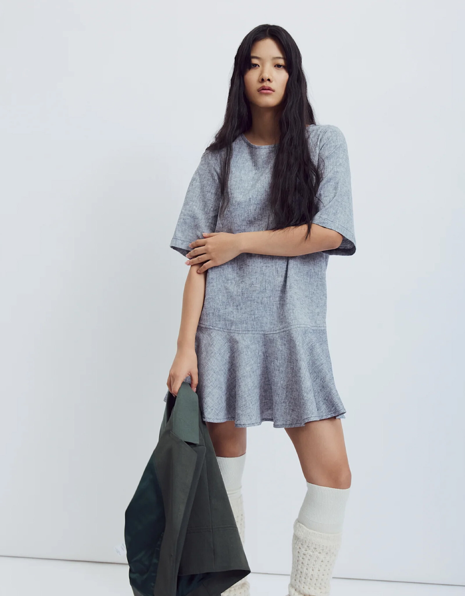 Eve Gravel - Robe Tullia - Gris Chiné