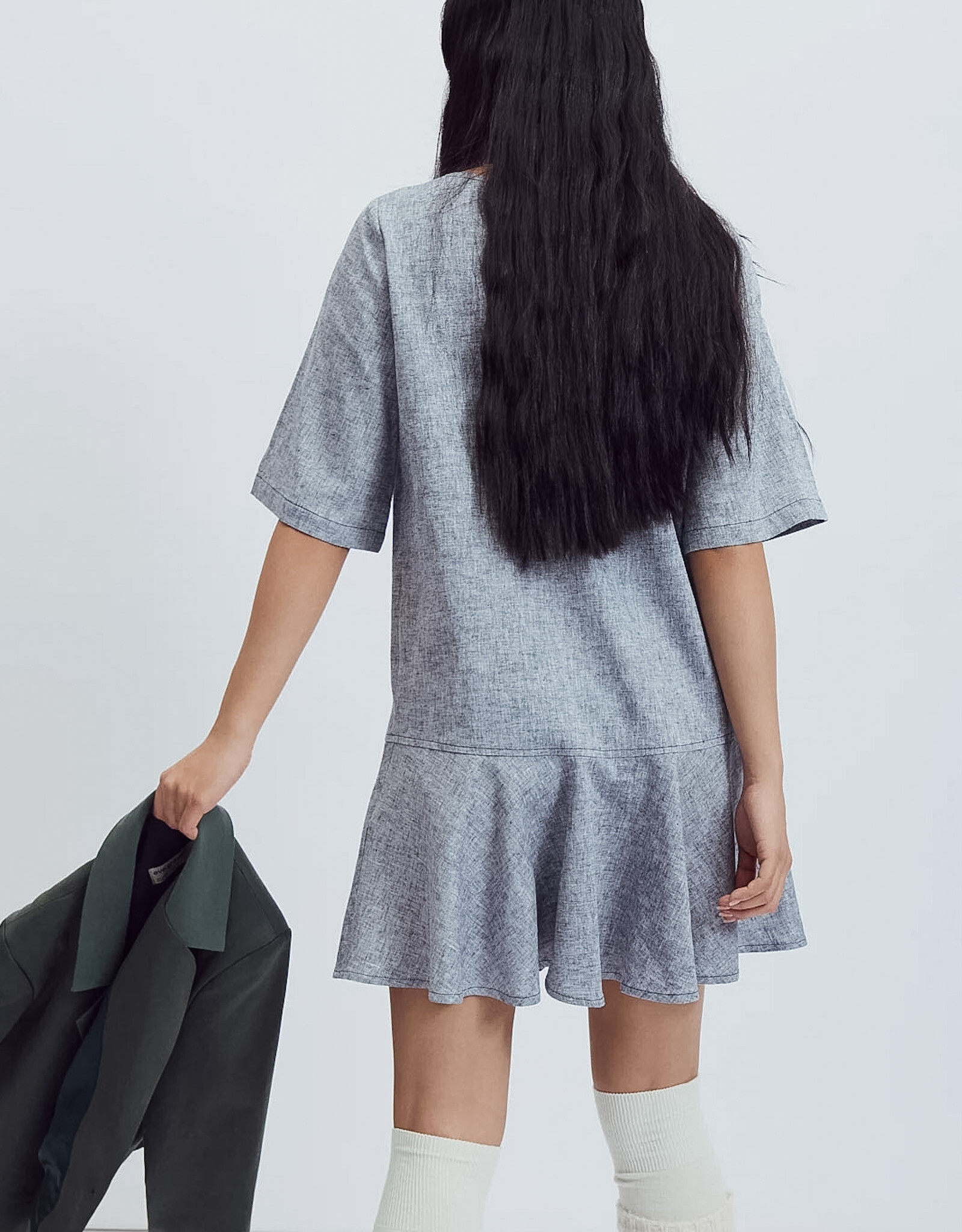 Eve Gravel - Robe Tullia - Gris Chiné