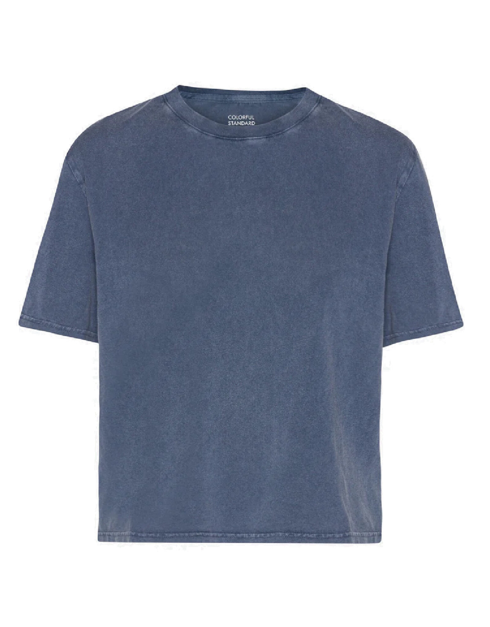 Colorful Standard - Boxy Crop Tee - Neptune Blue