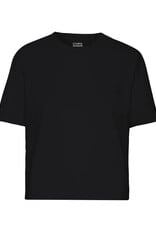 Colorful Standard - Boxy Crop Tee - Deep Black