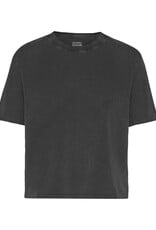Colorful Standard - Boxy Crop Tee - Faded Black