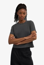 Colorful Standard - Boxy Crop Tee - Faded Black