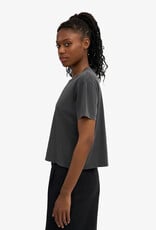 Colorful Standard - Boxy Crop Tee - Faded Black