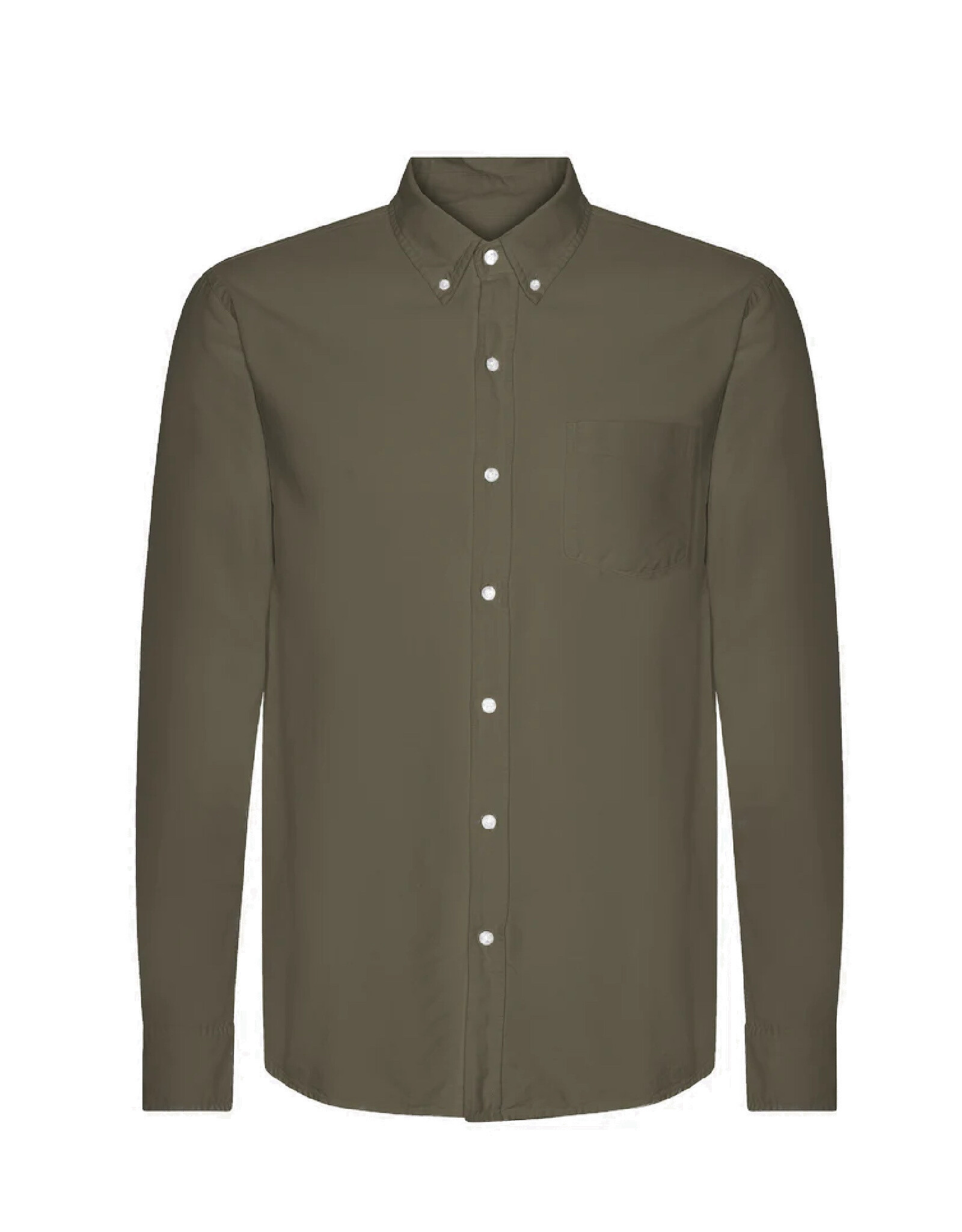 Colorful Standard - M's Organic Shirt - Dusty Olive