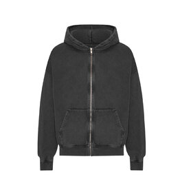 Colorful Standard - OS Zip Hood - Faded Black
