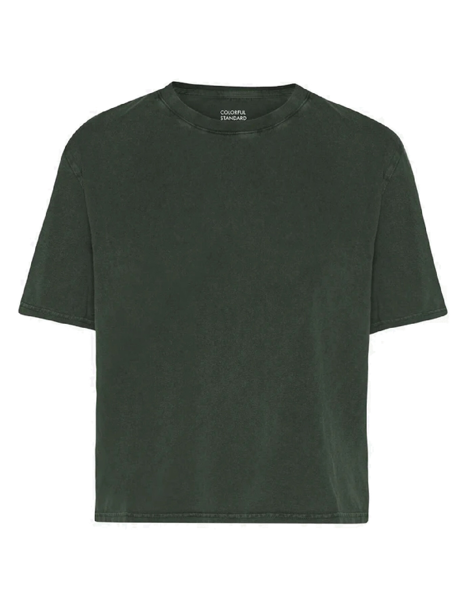 Colorful Standard - Boxy Crop Tee - Midnight Forest