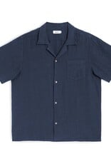 Bather - Linen Camp Shirt - Navy