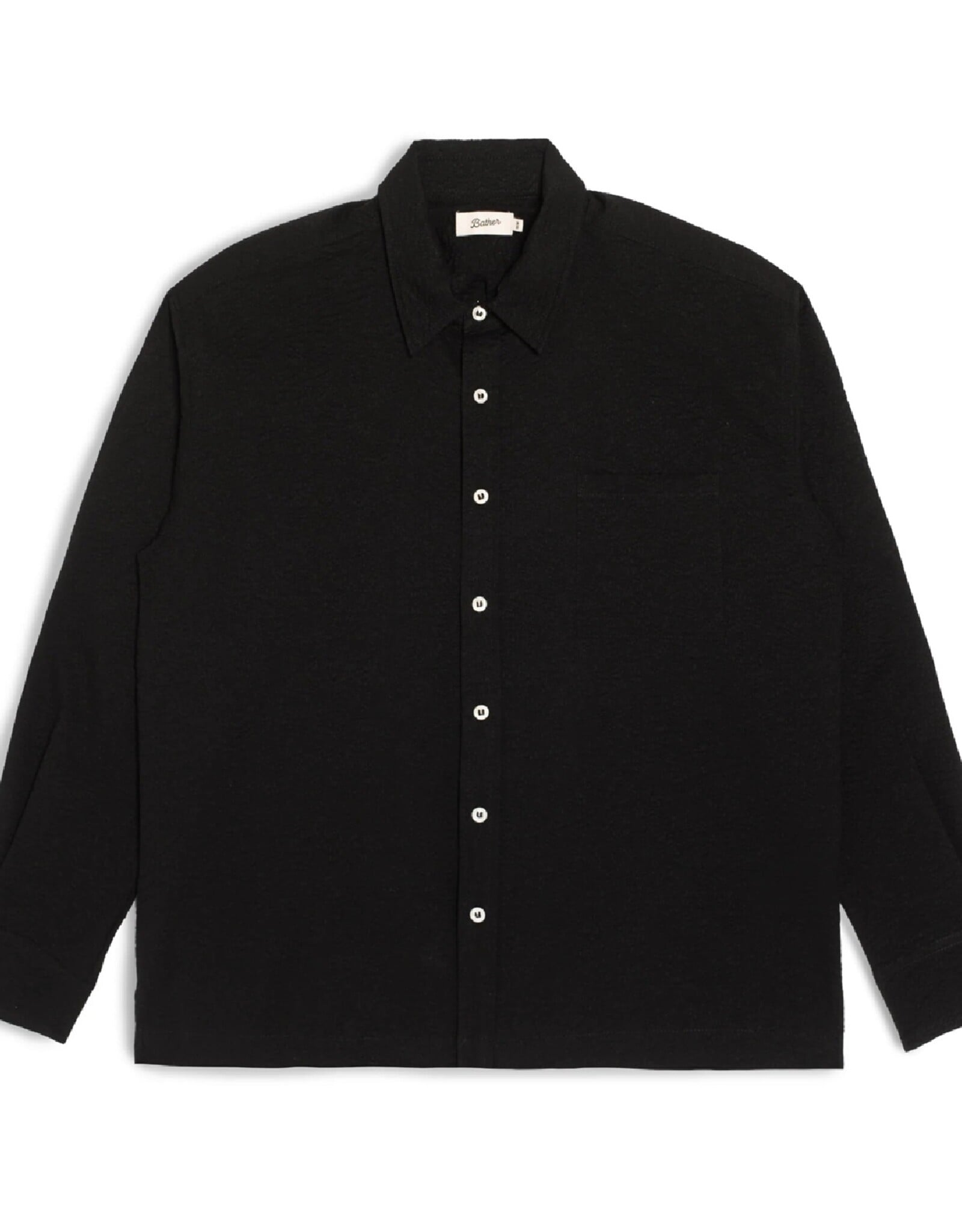 Bather - Ripple Leisure Shirt - Black